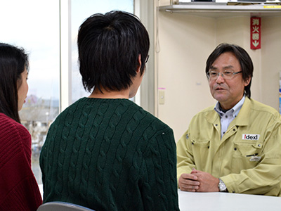 社長と直接話す機会が盛りだくさん!今後のビジョンを生で聞くことができます。